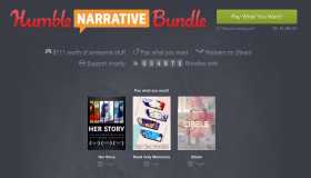 Προσφορές Humble Bundle: Narrative