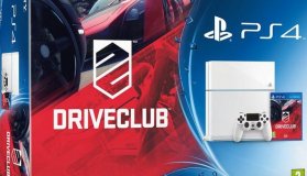 Άσπρο PS4 bundle με Driveclub