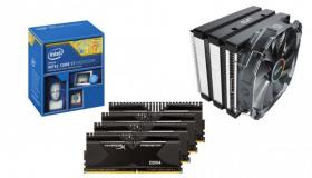 Intel Core i7-5820K, Kingston HyperX Predator 4x4GB και Cryrorig H5